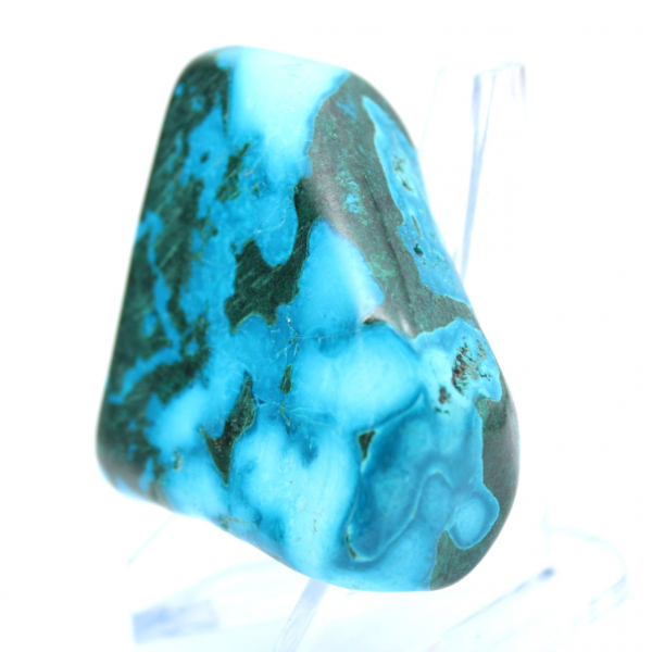 Piedra pulida en crisocola del Congo