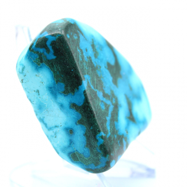Piedra pulida en crisocola del Congo