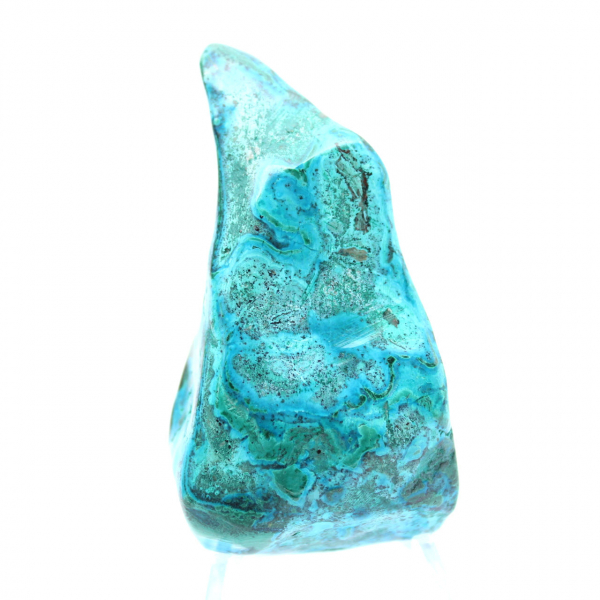 Piedra natural crisocola pulida