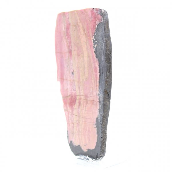 Rebanada auténtica de piedra de rodonita