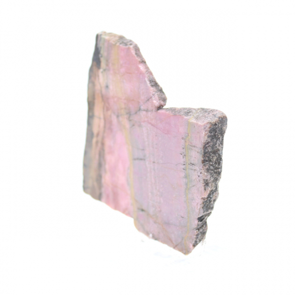 Rebanada de rodonita pulida calidad para decoración