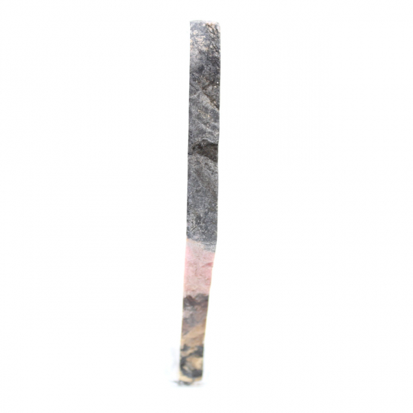 Rebanada auténtica de piedra de rodonita