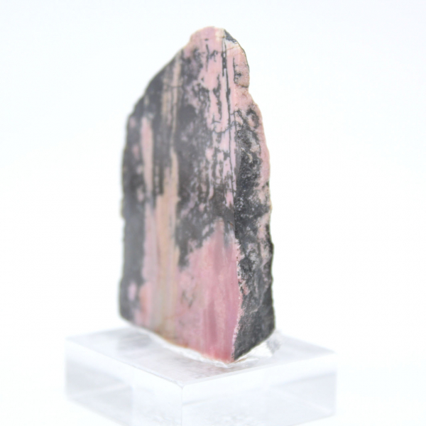 Rebanada de rodonita para uso decorativo