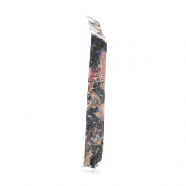 Rebanada de rodonita pulida calidad para decoración