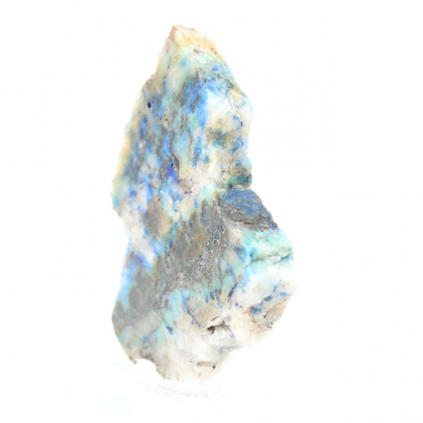 Rebanada auténtica de piedra de azurita malaquita para decoración