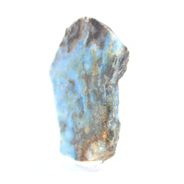 Rebanada de azurita malaquita para adorno