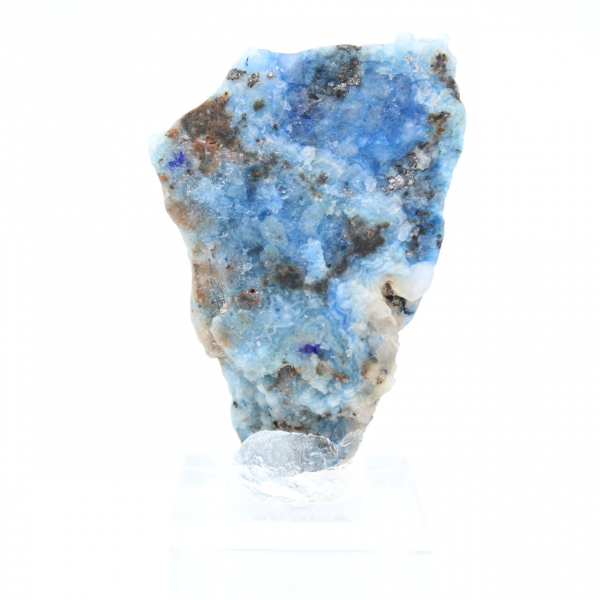 Rebanada de piedra de azurita malaquita para colección y creación