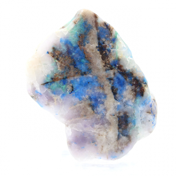 Piedra de azurita malaquita natural