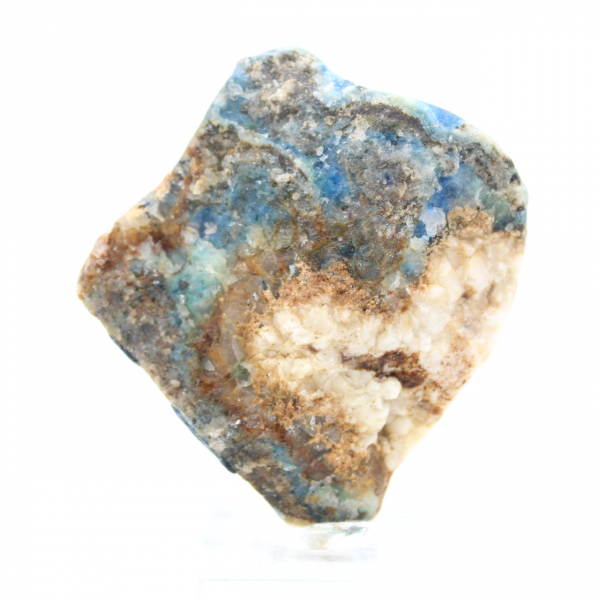 Rebanada de azurita malaquita para adorno