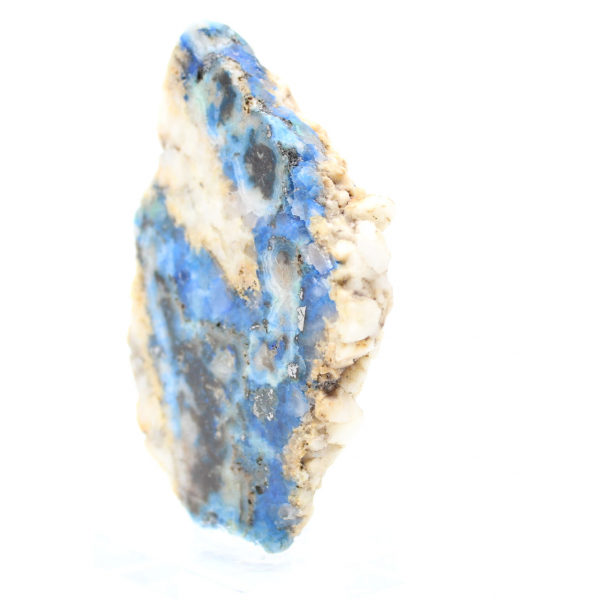 Rebanada de azurita malaquita para colección mineral