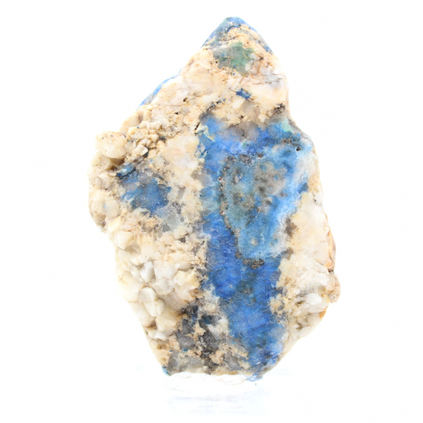 Rebanada de azurita malaquita para colección mineral