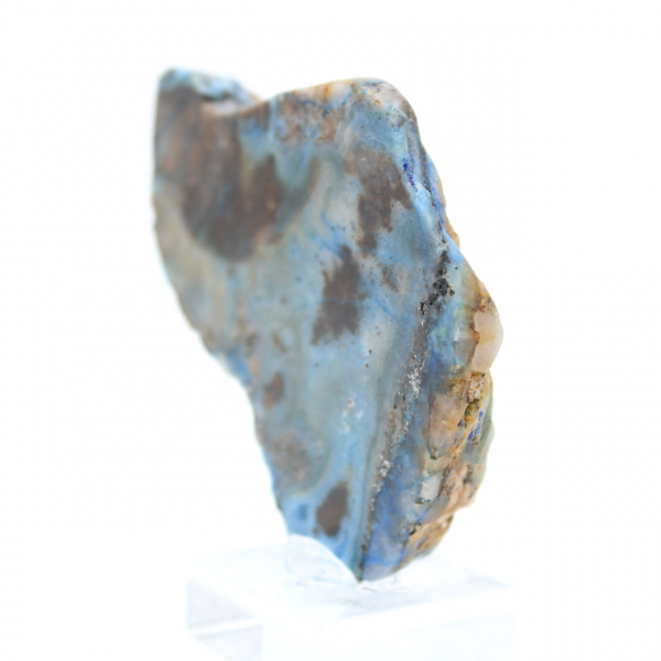 Rebanada de azurita malaquita para adorno