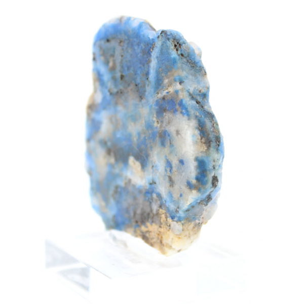 Rebanada de piedra de azurita malaquita para colección y creación