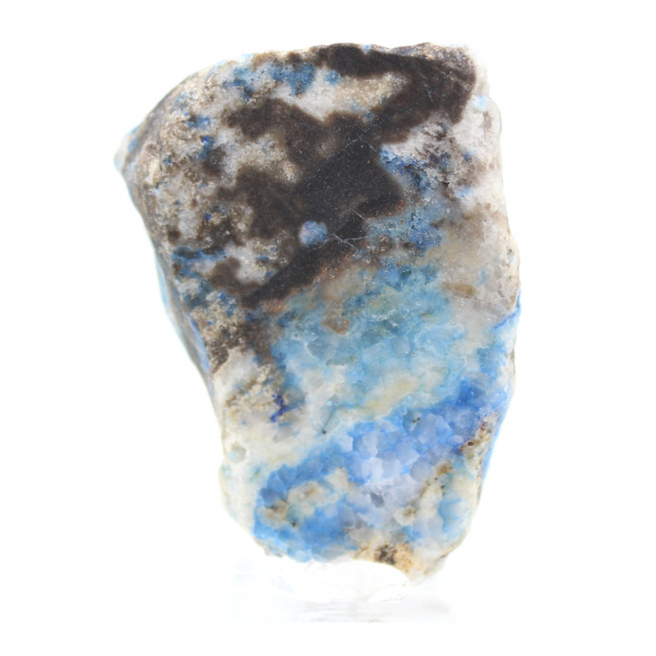 Rebanada de azurita malaquita para colección mineral