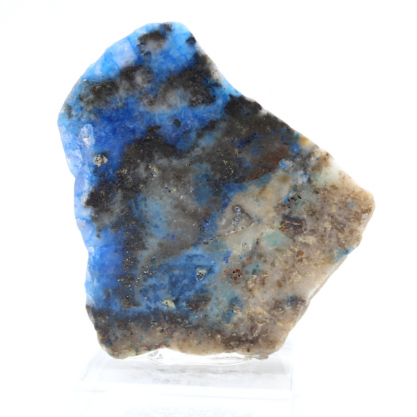 Rebanada de azurita malaquita para adorno