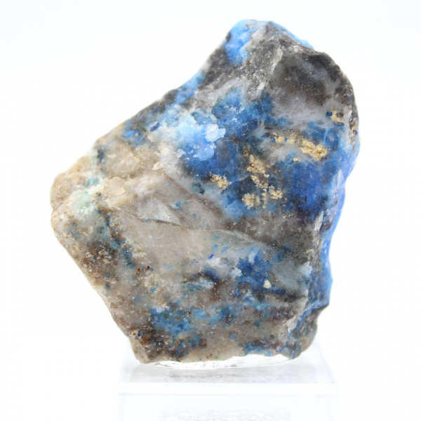 Rebanada de azurita malaquita para adorno