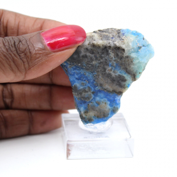 Piedra de azurita malaquita natural