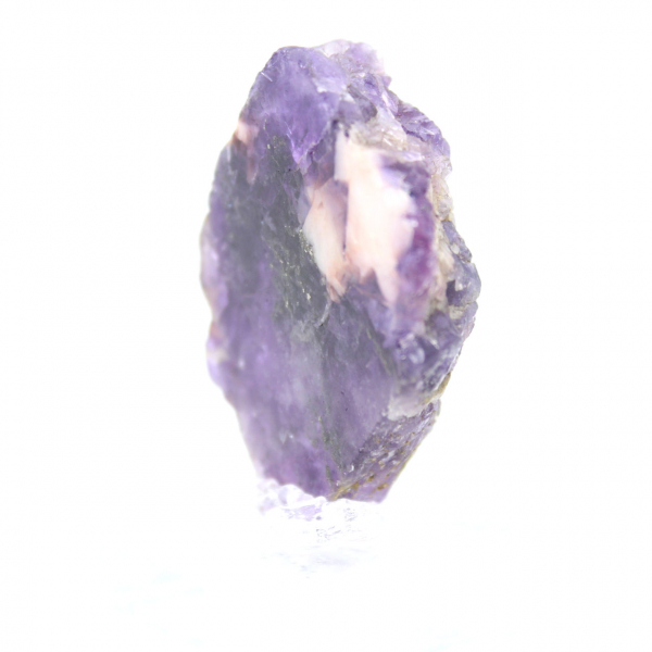 Rebanada natural de fluorita pirita ideal para colección