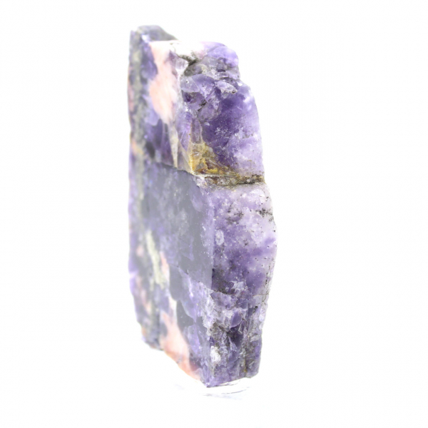 Piedra de fluorita pirita mineral bruto para colección
