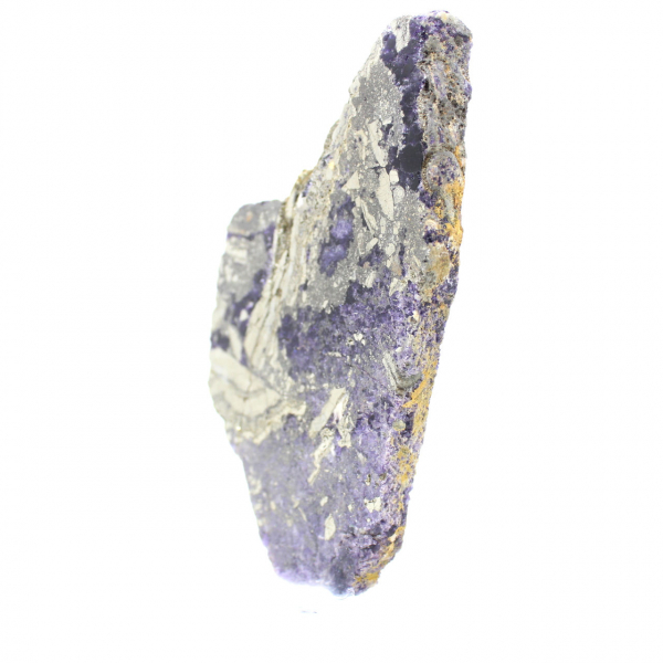 Piedra de fluorita pirita mineral bruto para colección