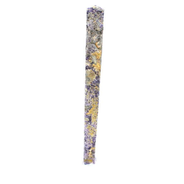 Piedra de fluorita pirita mineral bruto para colección