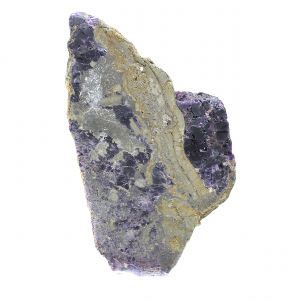 Piedra de fluorita pirita mineral bruto para colección