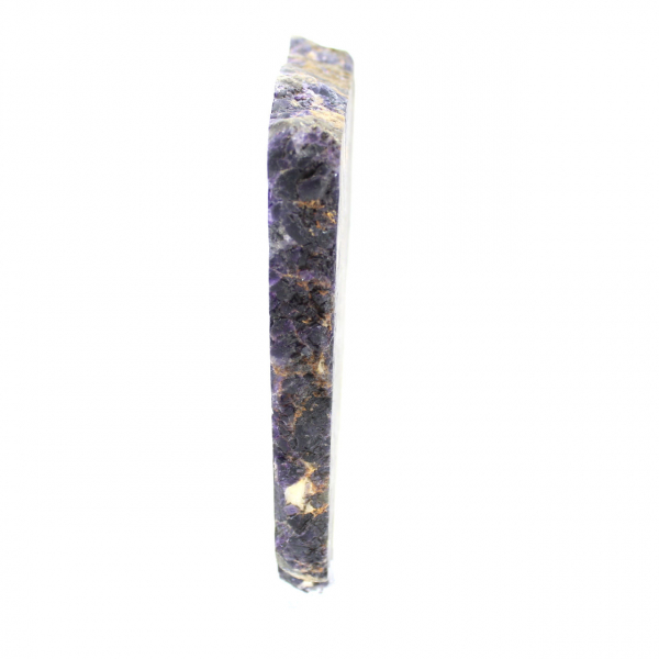Piedra de fluorita pirita mineral bruto para colección