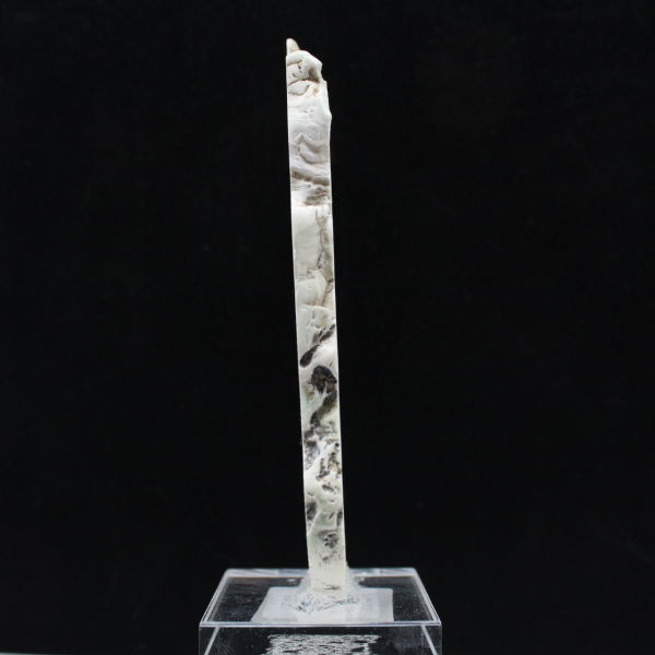 Rebanada natural de aragonita verde para decoración