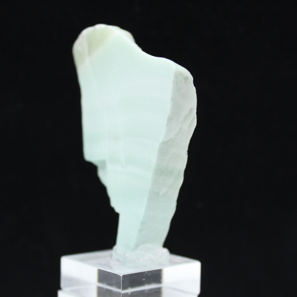 Rebanada natural de aragonita verde para decoración