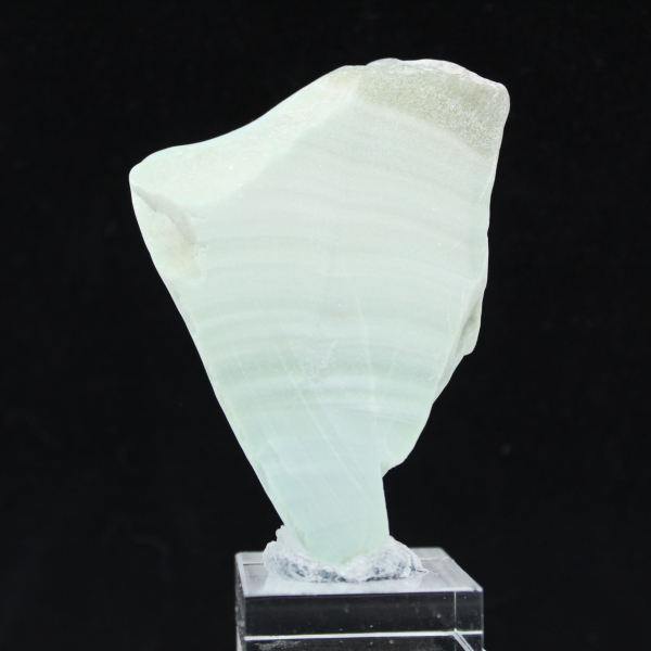 Rebanada natural de aragonita verde para decoración