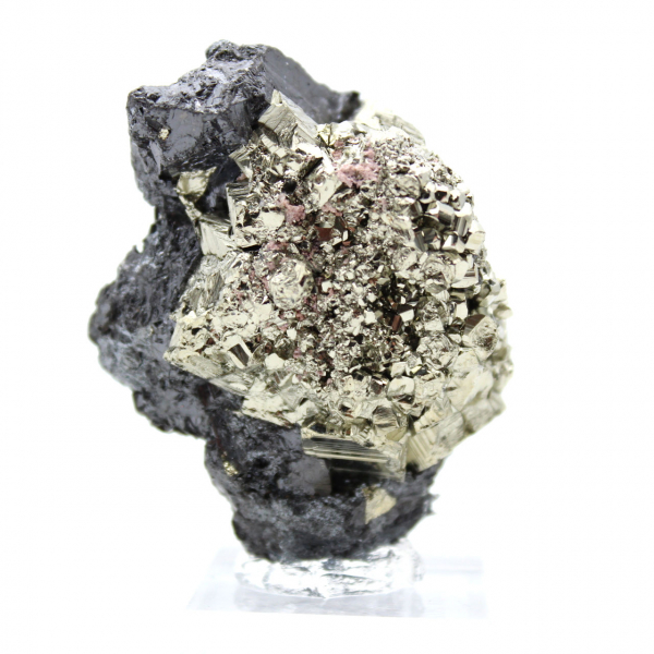 Ejemplar Mineral Pirita y Esfalerita