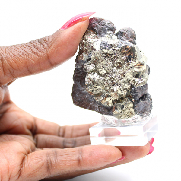 Piedra Decorativa Esfalerita Pirita