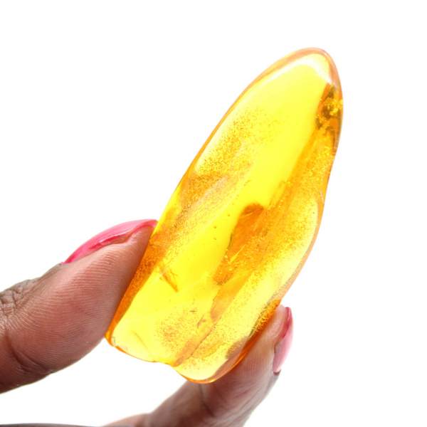 Ámbar báltico genuino – Guijarro de mineralogía