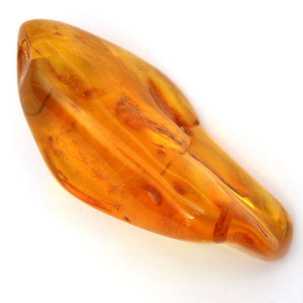 Ámbar amarillo de Lituania: guijarro natural y auténtico