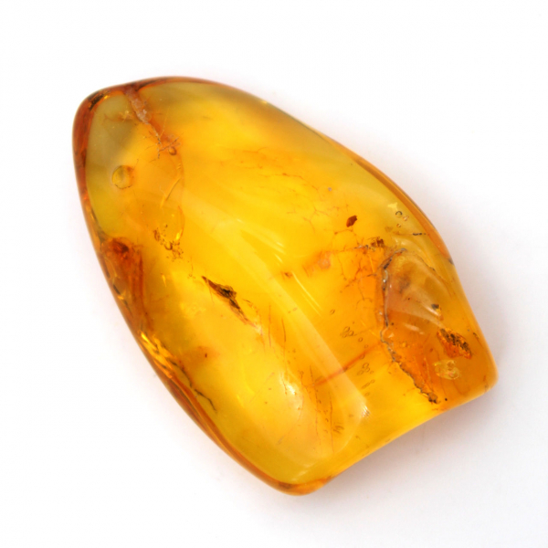 Guijarro de ámbar amarillo – Ejemplar báltico, artículo auténtico