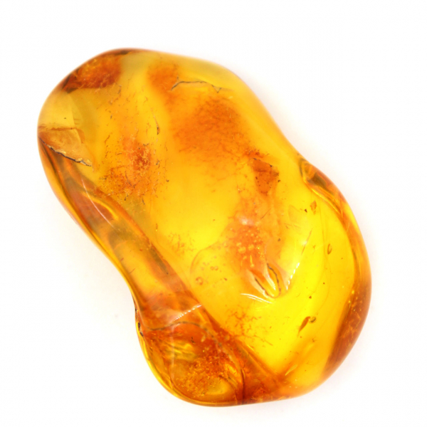 Piedra natural Ámbar amarillo – Colección lituana de guijarros