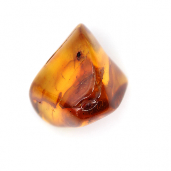 Pequeño ejemplar de guijarro de ámbar pulido - Auténtica Lituania