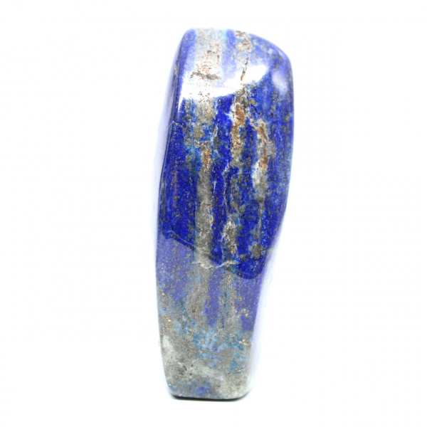 Bloque decorativo pulido de lapislázuli procedente de Afganistán.