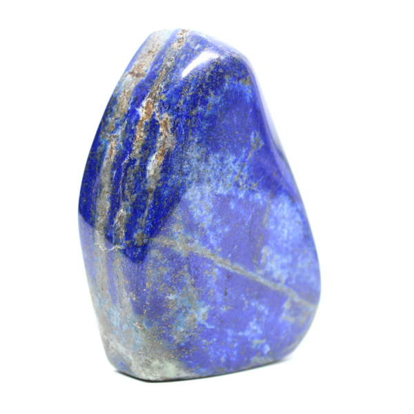 Bloque decorativo pulido de lapislázuli procedente de Afganistán.