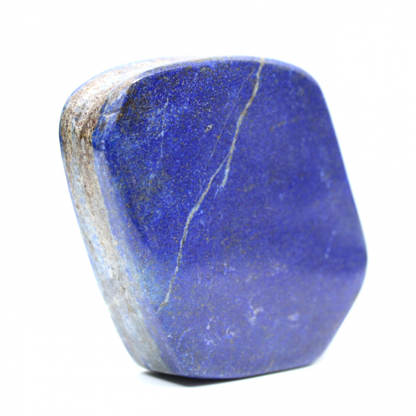 Bloque decorativo de lapislázuli pulido procedente de Afganistán.