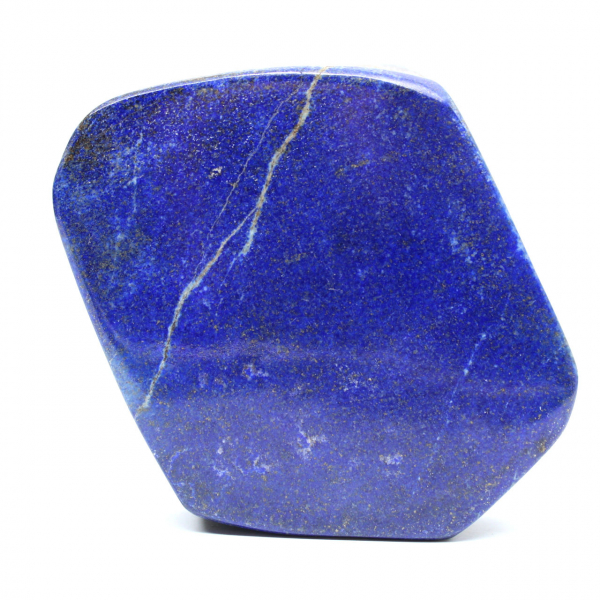 Bloque decorativo de lapislázuli pulido procedente de Afganistán.