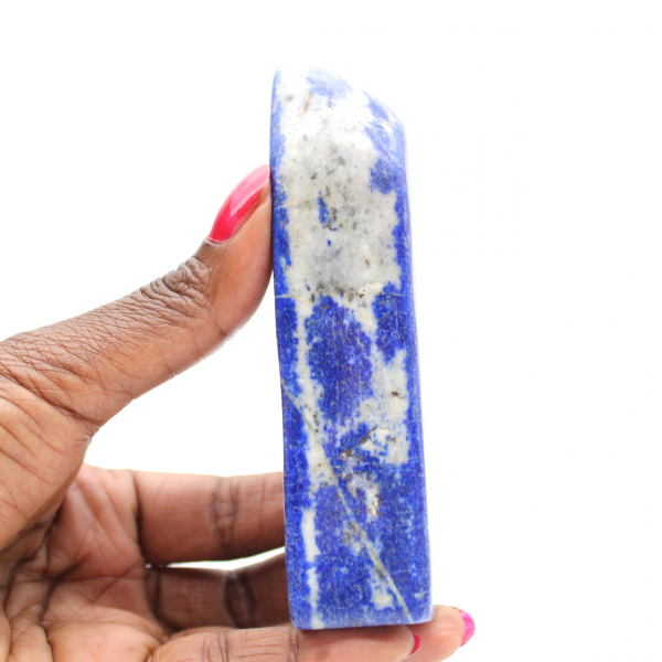 Piedra lapislázuli pulida natural de Afganistán