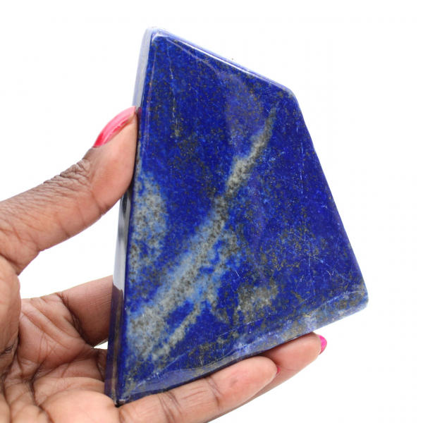 Bloque pulido de lapislázuli afgano