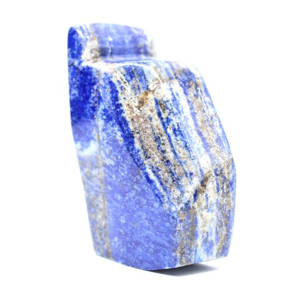 Piedra decorativa de lapislázuli pulida