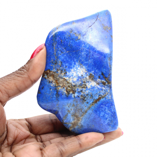 Lapislázuli pulido, pieza de colección y decoración