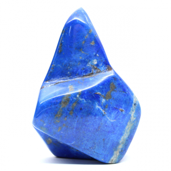 Adorno de lapislázuli pulido, colección azul ultramar