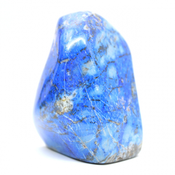 Gran piedra ornamental de lapislázuli pulido procedente de Afganistán