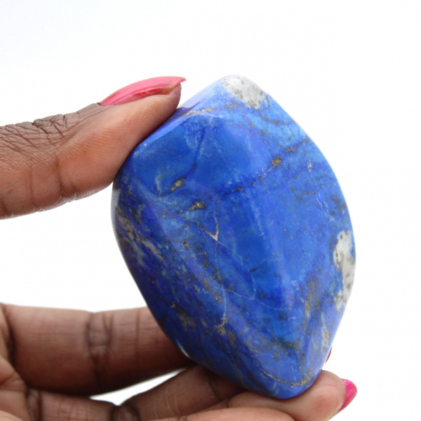 Microadorno de lapislázuli pulido, roca