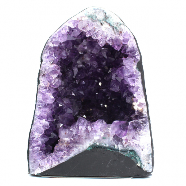  Geoda de amatista brasileña para decoración elegante y original