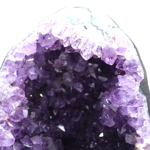  Geoda de amatista brasileña para decoración elegante y original